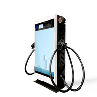 Chargeur EV DC OCPP 1.6J 40-80KW, Affichage Publicitaire en Option, 380V Triphasé, Certifié CE