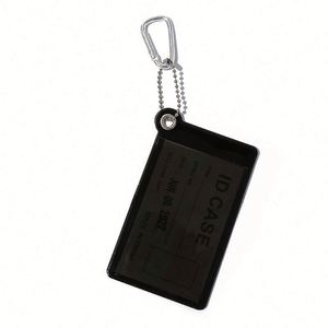 Porte-badge personnalisé en PVC souple avec sangle de porte-clés tendance - Product Image 2