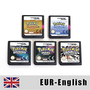 Cartouche de jeu DS multilingue USA EUR ESP ITA ESP FRA Pearl HeartGold SoulSilver Diamond Platinum pour DS 2DS NDS - Product Image 3