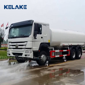 Camion-citerne à eau 6x4 9cbm, véhicule de pulvérisation d'eau, camion de transport d'eau - Product Image 1