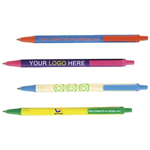 Environmental Protection Business Logo Customization Antibacterial Strongly Recommended Disposable Ballpoint Promotional Pen