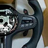 Volant de voiture en fibre de carbone style sport pour BMW G20 G30 X Series F10 F30 G21 G28 G11 G38 G11 G12 G01