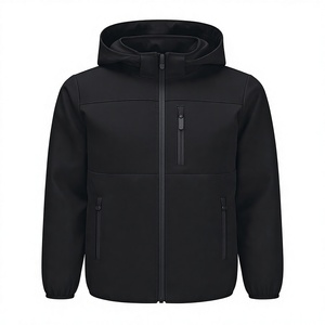 Custom Logo Embroidered Mandarin Collar <b>Thin</b> Formal Zipper <b>Waterproof</b> Breathable Windproof Unisex Winter <b>Jacket</b> - Product Image 1