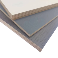 Très populaire 18mm E0 4x8 étanche à l'humidité Double face Grain de marbre mélamine bouleau laminé contreplaqué Table