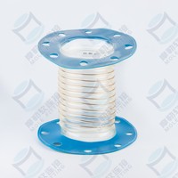 Connecteur flexible cylindrique à bride PU10 Seeflex 040E Polyuréthane transparent de qualité alimentaire