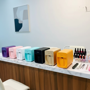 เครื่องพิมพ์ลายเล็บอัตโนมัติ AI ระดับมืออาชีพสำหรับร้านเสริมสวย รองรับการอัปโหลดลายเล็บแบบกำหนดเองได้ - Product Image 1