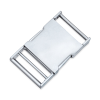 Boucle à dégagement rapide latérale en alliage de zinc, boucle de ceinture métallique à dégagement rapide pour sangle de sac, laisse pour animal de compagnie, étrier de cheval, quincaillerie pour sangle