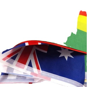 Drapeaux miniatures suspendus de pays et de régions du monde, design personnalisé, fournitures de fête, décorations, prix d'usine - Product Image 4