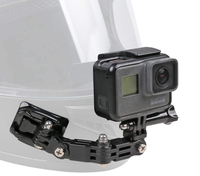 Motorhelm Chin Mount Kit Accessoire Voor Gopro Hero 10 Zwart, Hero 4 Sessie, 3 + Actie Camera
