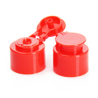 Pasokan pabrik 18mm 20mm 24m 28mm Disc Flip Cap18/410 20/410 24 410 28 410 Press tutup halus Twist plastik Disc Top Cap