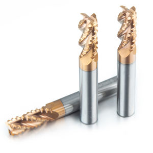 HRC55&deg; Customized OEM Rough Leather Milling Cutter Steel Carbide <strong>End</strong> <strong>Mill</strong> for Corrugation Rough Machining - Product Image 1