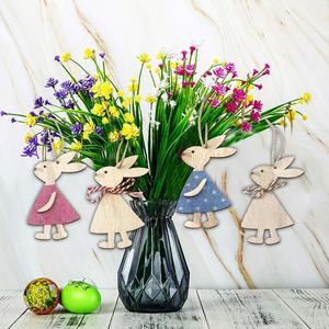 Lapin en bois en gros, non fini, à colorier soi-même, pour la décoration de Pâques et la maison, livraison directe - Product Image 2