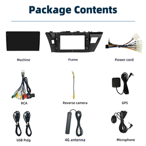 2K 2000*1200 <span class=keywords><strong>Android</strong></span> 13 8 + 256GB Xe Đài Phát Thanh Stereo Hệ Thống Đa Phương Tiện Carplay 4G DSP 360 Máy Ảnh Đối Với Toyota Corolla 2013-2017 - Product Image 3