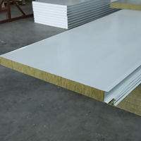 Panneau sandwich insonorisant et anti-bruit avec face métallique micro-perforée pour mur extérieur de bâtiment
