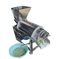 Industriële Spiraalvormige Spinazie Grapefruit Juicer Machine Sinaasappelperensap Maken Machine