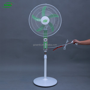 Thấp <span class=keywords><strong>Watt</strong></span> 12V DC năng lượng mặt trời bệ <span class=keywords><strong>Fan</strong></span> 16 inch năng lượng mặt trời tầng đứng <span class=keywords><strong>fan</strong></span> với LED ánh sáng - Product Image 5
