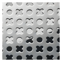 Grilles de haut-parleur métalliques personnalisées en usine Couverture nette Panneau métallique perforé