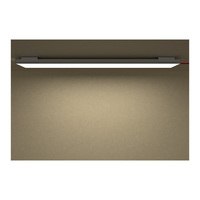 Canal profilé en aluminium de forme carrée avec conception personnalisée LED en aluminium avec excellente dissipation thermique 43*9.3mm