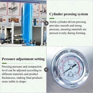 Machine de formage et de pressage pour gâteaux de pâte de haricots en tranches, poudre de sésame et <span class=keywords><strong>sucre</strong></span> en petits cubes - Product Image 4