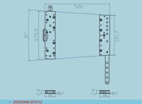 JSCDJ049-STA12 haute qualité line array gréement système de son accessoires audio pièce d'équipement