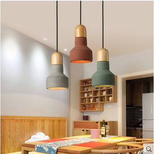 Intérieur Loft <span class=keywords><strong>Suspension</strong></span> <span class=keywords><strong>Ciment</strong></span> Éclairage Béton Décoratif Led Lumière Pendante pour la Cuisine - Product Image 4