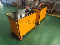 Machine à cintrer les étriers et les barres d'armature entièrement automatique à double tête CNC