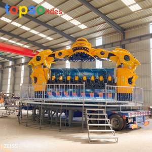 Manège Amusant <span class=keywords><strong>Robot</strong></span> Abeille Jaune avec Remorque – Manèges Portables à Vendre - Product Image 2