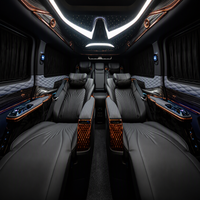 Kit de conversion intérieur VIP complet pour Mercedes Classe V W447, tableau de bord à double écran, sièges capitaine, tables, toit étoilé, OEM