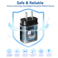 Chargeur Téléphone USB-C 25W/45W Adaptateur Mural US/UE Charge Rapide pour Samsung