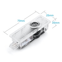 Proyector de Logotipo LED HD para Puerta de Coche BMW, Luces de Bienvenida, Proyector de Sombra Fantasma para Electrónica Automotriz