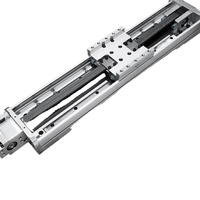 QFB130 IP65 Module linéaire entièrement fermé ± 0.01mm précision 55kg charge semi-conducteur de qualité médicale Double Rail de guidage Table CNC