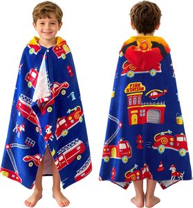Asciugamani con Cappuccio per Bambini, 30"x50", Super Assorbenti, MOQ 1, Stampa Personalizzata, Asciugamano Cartoon per Bambini per <span class=keywords><strong>Spiaggia</strong></span>, Piscina, <span class=keywords><strong>Bagno</strong></span> - Product Image 4