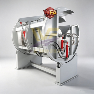 Boîte de retournement de carcasses Halal, structure robuste en acier inoxydable, équipement auxiliaire pour le retournement des carcasses bovines et ovines - Product Image 1