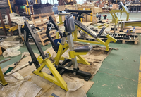 Appareil de musculation commercial pour salle de sport : Machine à ramer verticale assise