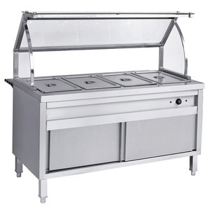 Chariot mobile avec plateau en verre, pour les restaurants, les hôtels, les valises, 3 à 6 poêles - Product Image 3