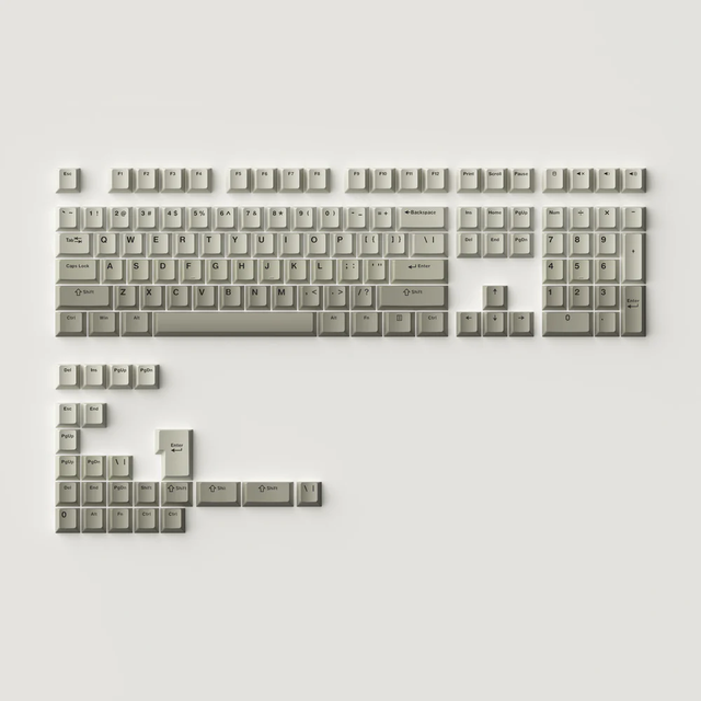 Akko Warm Gray Sublimation Keycaps OEM Mechanical Keyboard Keycap Classic Game Theme OEM Keycaps