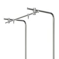 Support de lampe d'aquarium en acier inoxydable à fixation arrière Weekaqua, cadre de suspension dissimulé pour panneaux de lampes d'aquarium plantés