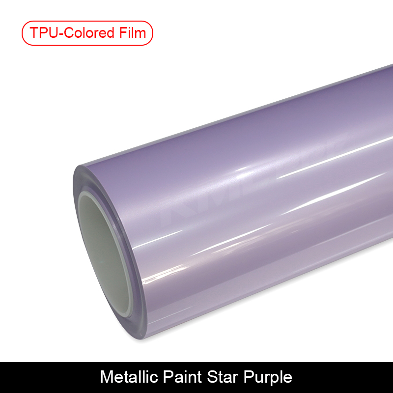peinture métallisée étoile violet