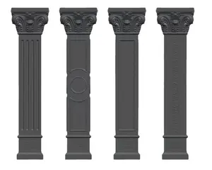 Цементно-бетонные квадратные римские колонные пластиковые формы для декорирования дома