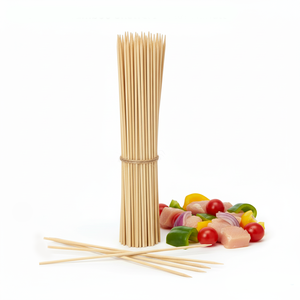 Sweetcorn Cobs Hygeian Long Tornado Potato Bamboo Stick 5mm* 36inch Bamboo Skewer 90cm Long Bamboo Marshmallow Roasting Sticks - Product Image 1