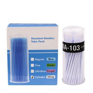Hisopos de algodón nano morados, 100 unidades, para desmaquillar, limpiar delineador de ojos, para rostro y ojos - Product Image 5