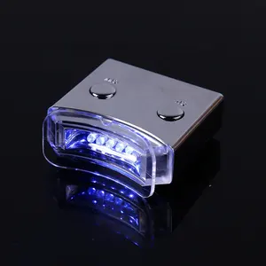 אישור CE מיני כסף LED שיניים הלבנת אור עם 5 נורות לבית שימוש - Product Image 1