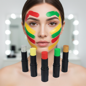 Bâtons de <span class=keywords><strong>peinture</strong></span> corporelle professionnels, texture lisse, pigment vif, à base <span class=keywords><strong>d</strong></span>'huile, adaptés aux spectacles sur scène, Halloween, Cosplay - Product Image 2