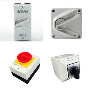 D12-40A 3P निविड़ अंधकार ग्रे एसी अलगाने स्विच सौर 3p अलगाने 40a tpn अलगाने स्विच - Product Image 2