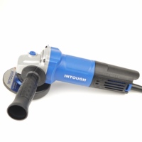 Meuleuse d'angle électrique professionnelle INTOUGH 850W 100mm à corps fin de haute qualité, 4 pouces, avec interrupteur arrière, pour la découpe et le polissage du métal