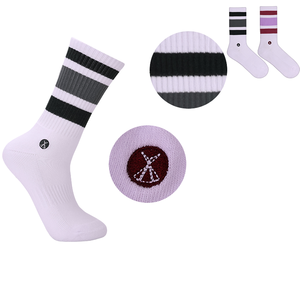 Knitted Non-slip Embroidered Sports <b>Socks</b> Digital Print Athletic Performance <b>Socks</b> OEM ODM - Product Image 1