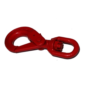 Gancho de Seguridad Giratorio Autoblocante de Alta Resistencia, Seguro y Confiable, de Acero, para la Industria Minera, Gancho de Elevación Tipo Clevis - Product Image 3