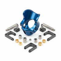 Coque d'articulation de hanche en aluminium usinée CNC de haute précision pour chiens robots bioniques et robots industriels à pattes