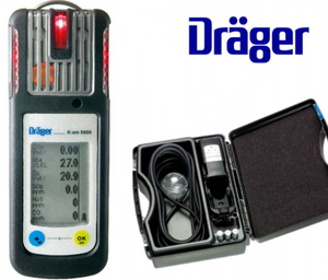 Détecteur de gaz personnel 2 en 1 Stock Drager X-AM 5600 pour dioxyde de carbone et monoxyde de carbone, alimenté par piles - Product Image 3