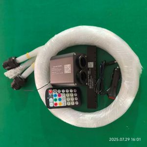 Kit de projecteur à fibres optiques 20W+9W avec effets étoiles scintillantes et étoiles filantes pour plafond de voiture, ciel étoilé pour voiture et plafond de cinéma KTV à domicile - Product Image 6